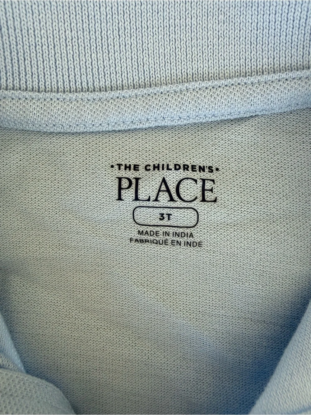 The Children's Place Light Blue Polo Top